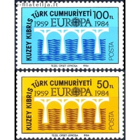 10x Cyprus (Turkey) 1984. Europa CEPT wholesale