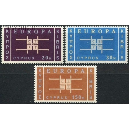 5x Kipras 1963. Europa CEPT išpardavimas