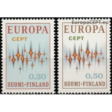 Finland 1972. Europa CEPT