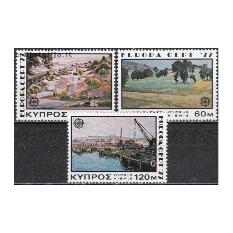 10x Kipras 1977. Europa CEPT išpardavimas