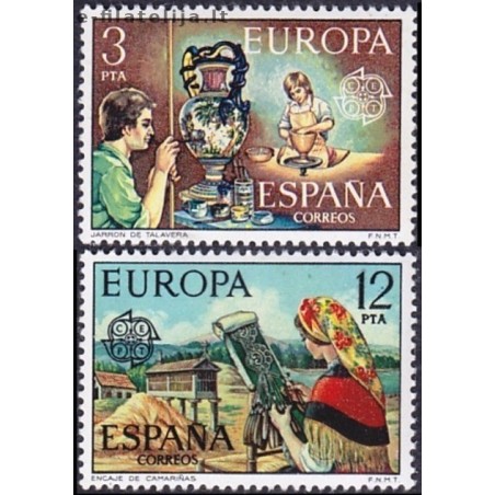 10x Ispanija 1976. Europa CEPT išpardavimas