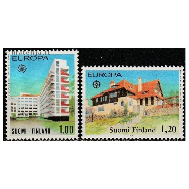 10x Suomija 1978. Europa CEPT išpardavimas