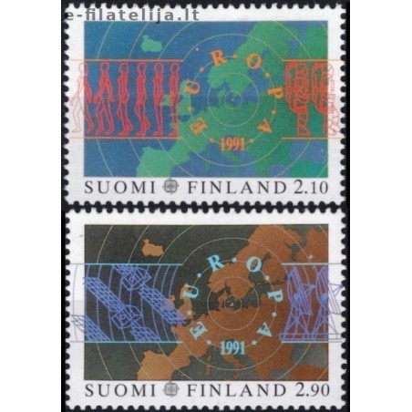 5x Suomija 1991. Europa CEPT išpardavimas