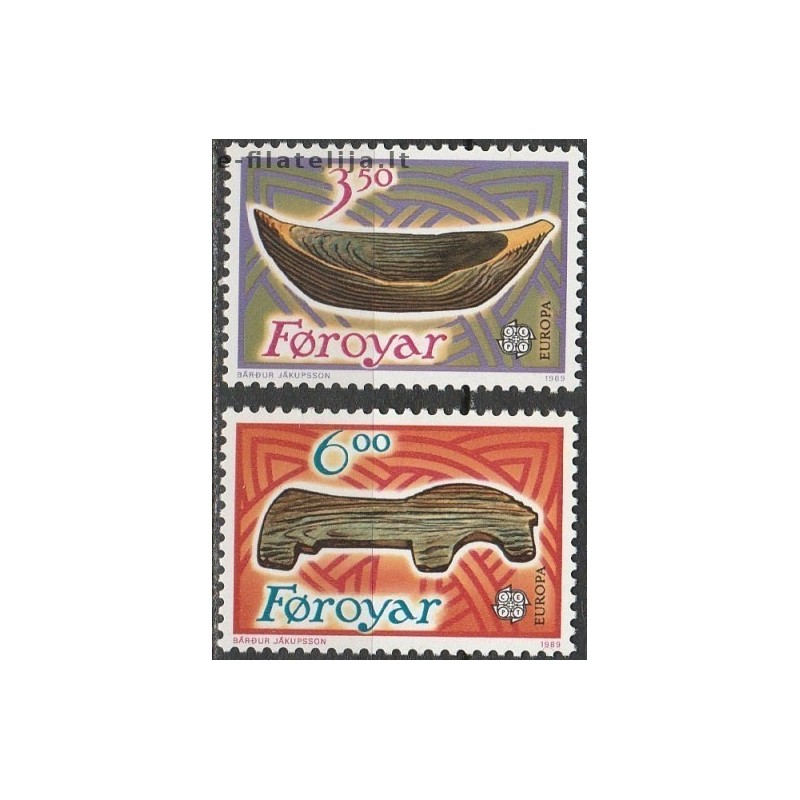 10x Farerų salos 1989. Europa CEPT išpardavimas