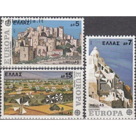 10x Graikija 1977. Europa CEPT išpardavimas