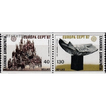 10x Graikija 1987. Europa CEPT išpardavimas