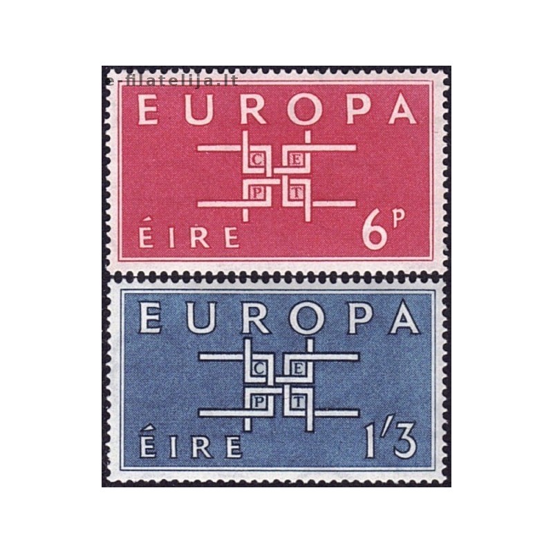 10x Airija 1963. Europa CEPT išpardavimas