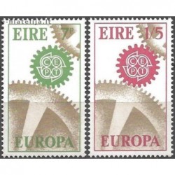 10x Airija 1967. Europa...