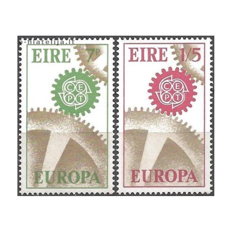 10x Ireland 1967. Europa CEPT wholesale