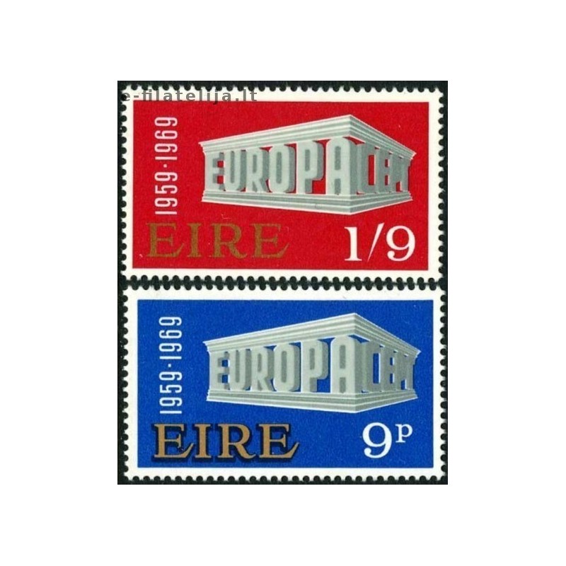 10x Ireland 1969. Europa CEPT wholesale