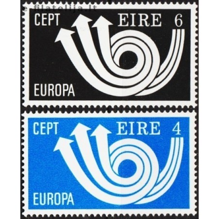 5x Airija 1973. Europa CEPT išpardavimas