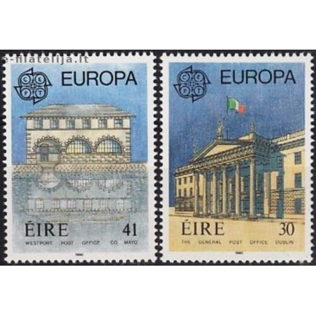 5x Ireland 1990. Europa CEPT wholesale