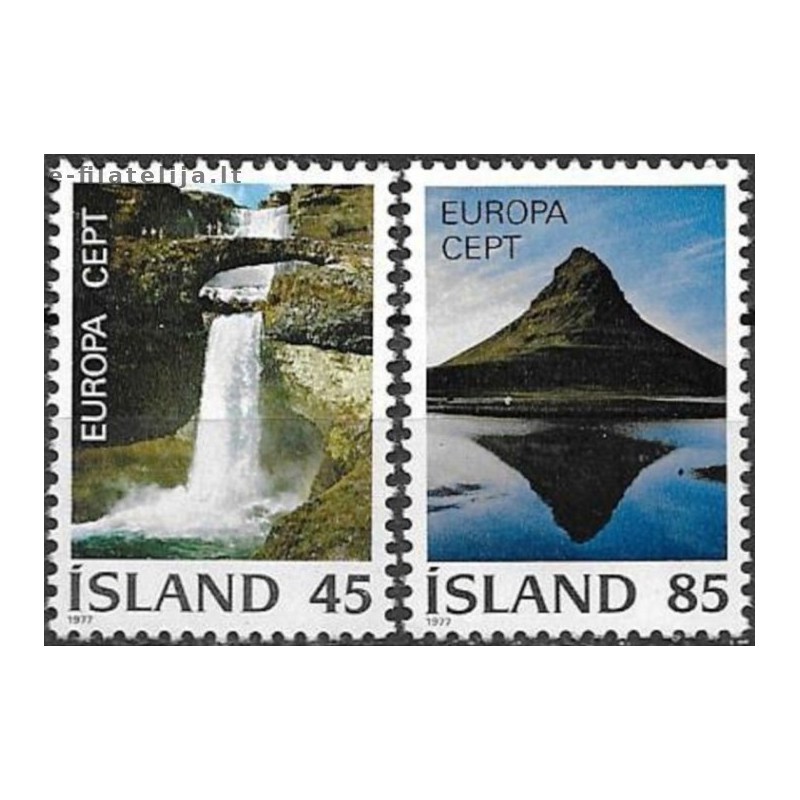 10x Iceland 1977. Europa CEPT wholesale