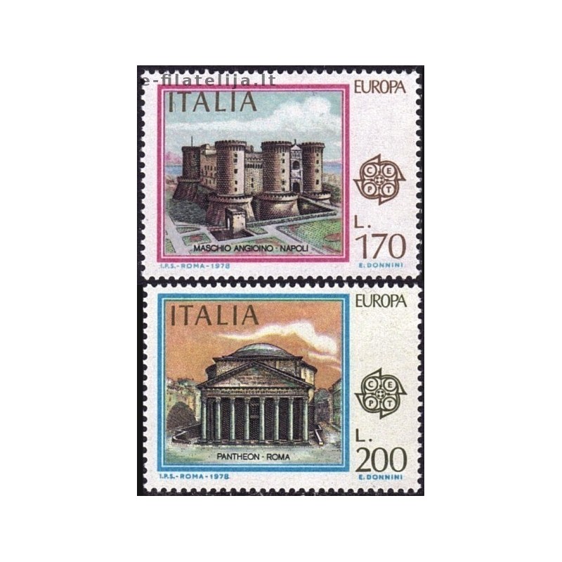 10x Italija 1978. Europa CEPT išpardavimas