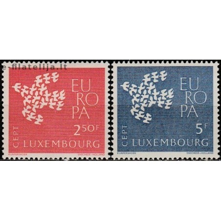 10x Liuksemburgas 1961. Europa CEPT išpardavimas