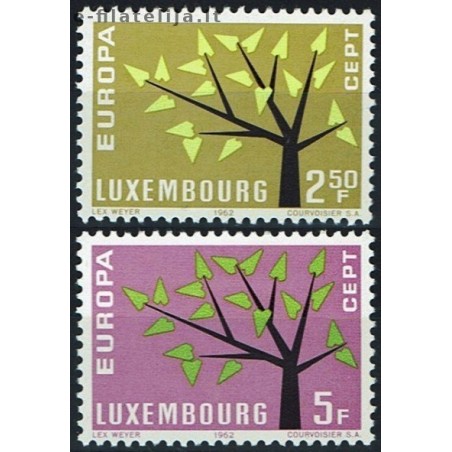 10x Liuksemburgas 1962. Europa CEPT išpardavimas