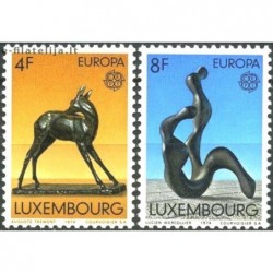 10x Luxembourg 1974. Europa...