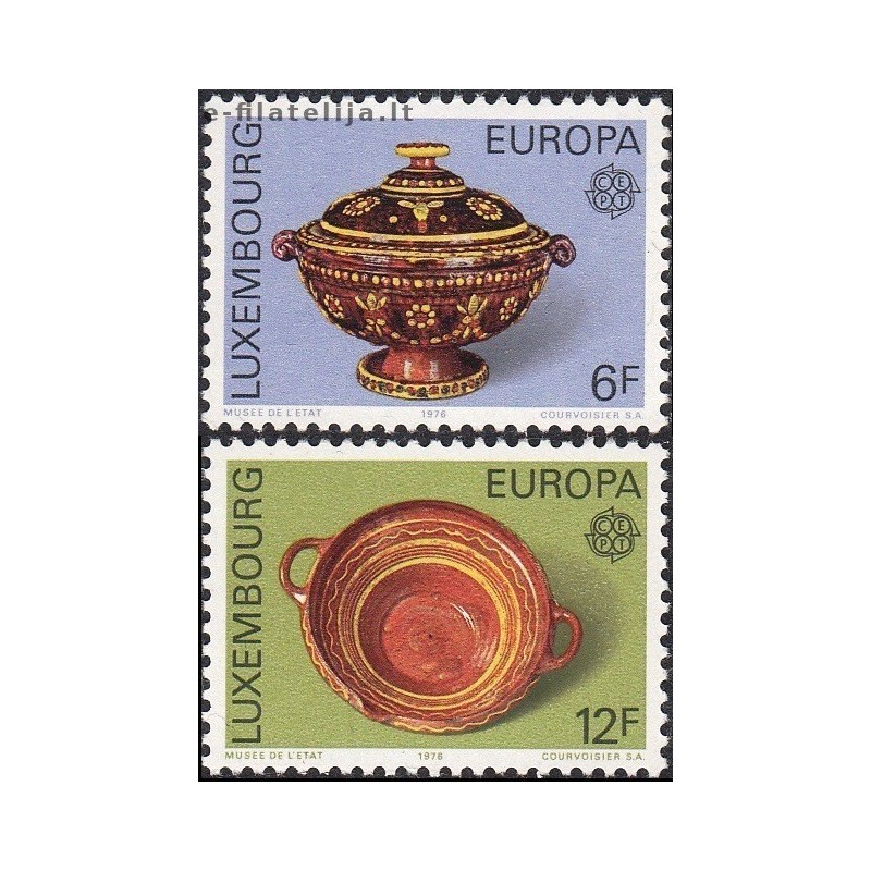 10x Luxembourg 1976. Europa CEPT wholesale
