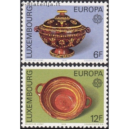 10x Luxembourg 1976. Europa CEPT wholesale