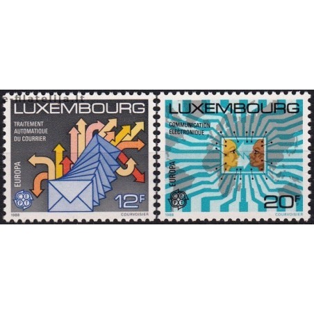 10x Liuksemburgas 1988. Europa CEPT išpardavimas