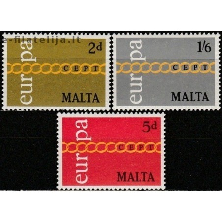 10x Malta 1971. Europa CEPT išpardavimas