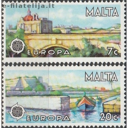 10x Malta 1977. Europa CEPT išpardavimas