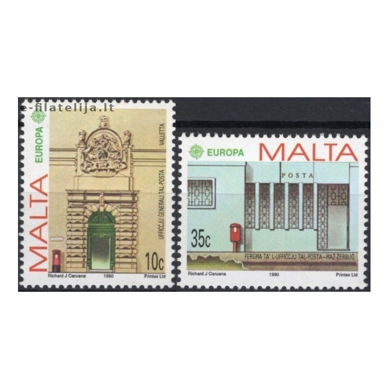 10x Malta 1990. Europa CEPT išpardavimas