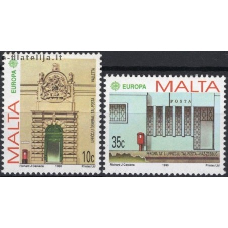 10x Malta 1990. Europa CEPT išpardavimas