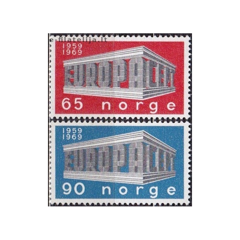10x Norway 1969. Europa CEPT wholesale