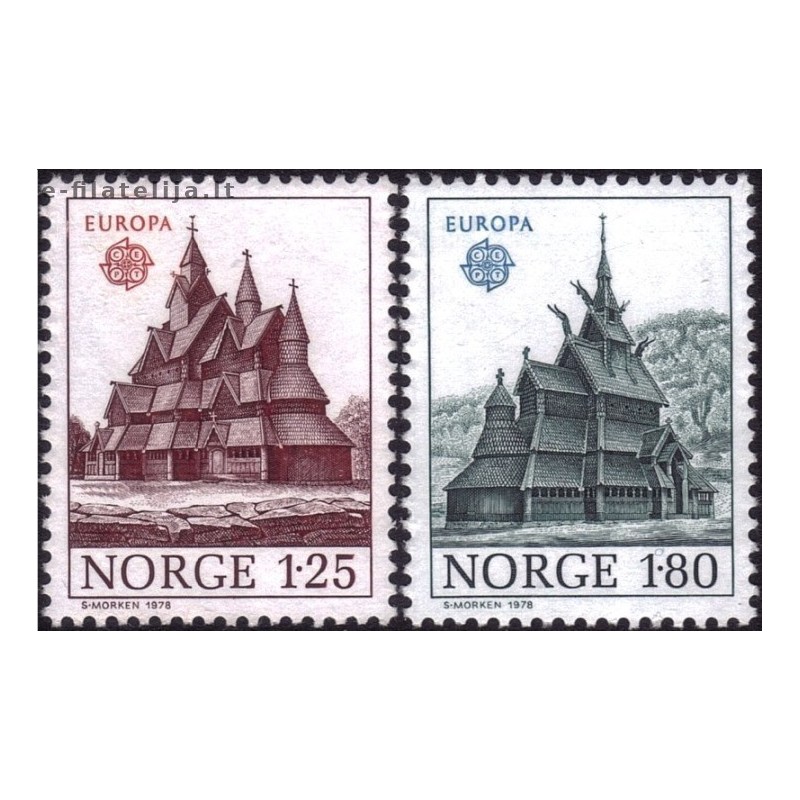 10x Norway 1978. Europa CEPT wholesale