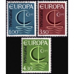 5x Portugal 1966. Europa...