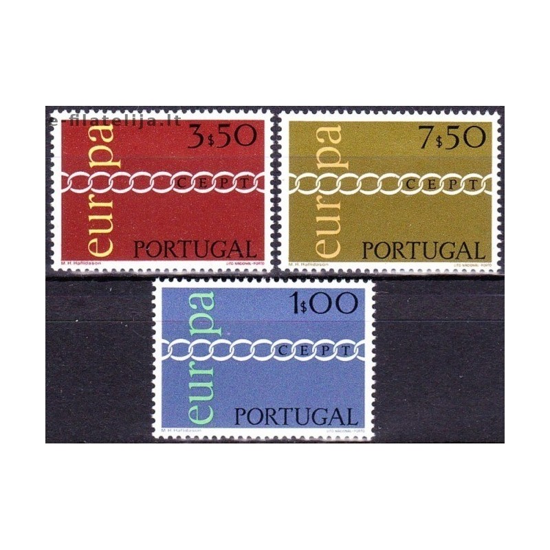 5x Portugal 1971. Europa CEPT wholesale