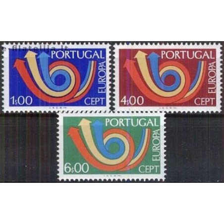 5x Portugal 1973. Europa CEPT wholesale