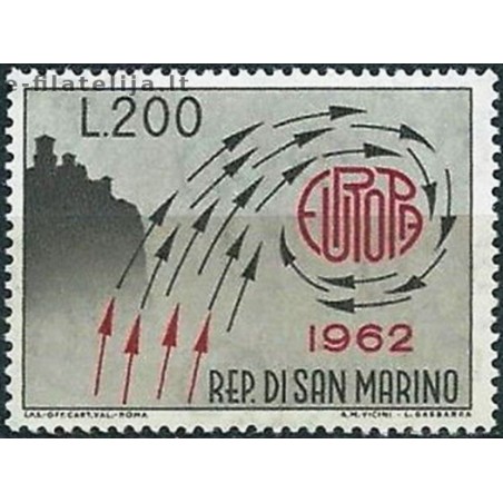 10x San Marinas 1962. Europa CEPT išpardavimas