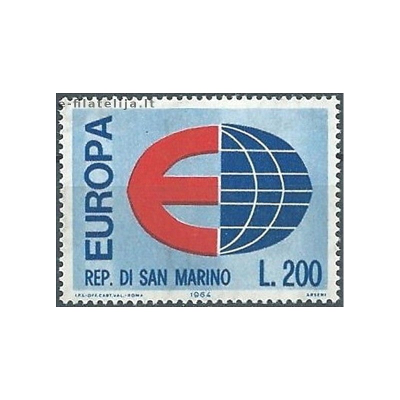10x San Marinas 1964. Europa CEPT išpardavimas