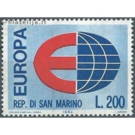 10x San Marinas 1964. Europa CEPT išpardavimas