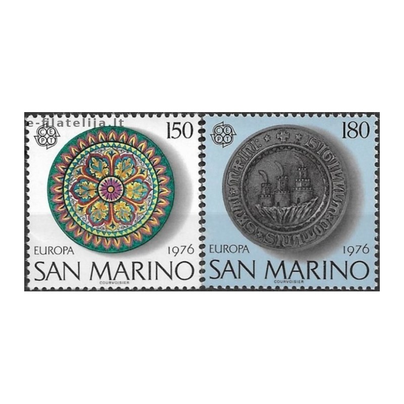 10x San Marinas 1976. Europa CEPT išpardavimas