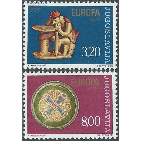10x Yugoslavia 1976. Europa CEPT wholesale