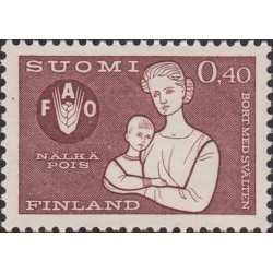 Finland 1963. Freedom from hunger