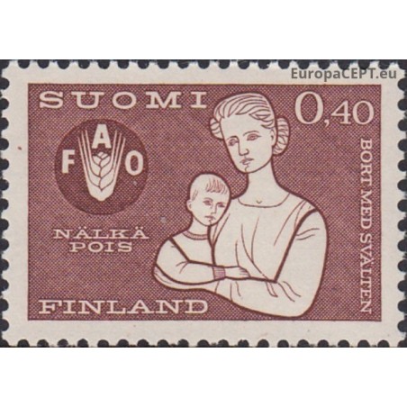 Finland 1963. Freedom from hunger