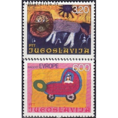 Jugoslavija 1975. Vaikų piešiniai
