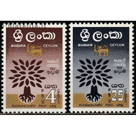 10x Ceylon 1960. Wholesale lot (Refugees)