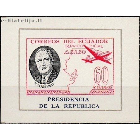 10x Ekvadoras 1949. Išparduodami ženklai