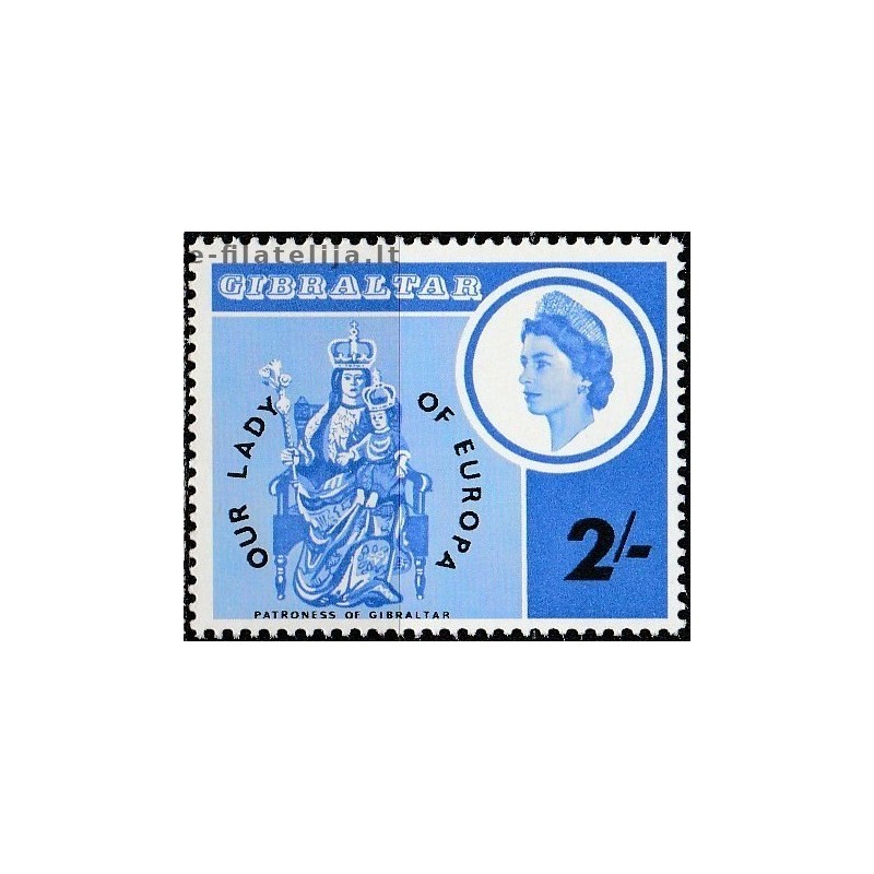 10x Gibraltaras 1966. Išparduodami ženklai