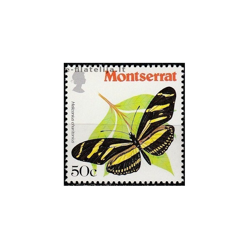 10x Montserrat 1981. Wholesale lot (Insects)