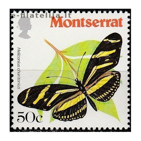 10x Montseratas 1981. Išparduodami ženklai