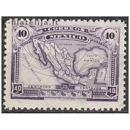 5x Meksika 1917. Išparduodami ženklai