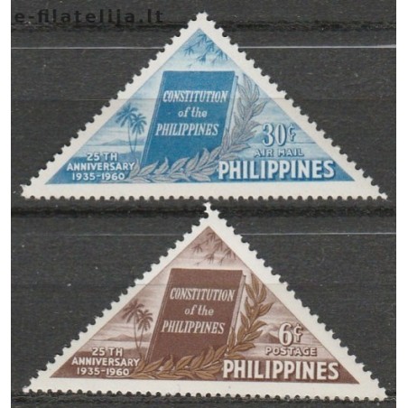10x Filipinai 1960. Išparduodami ženklai