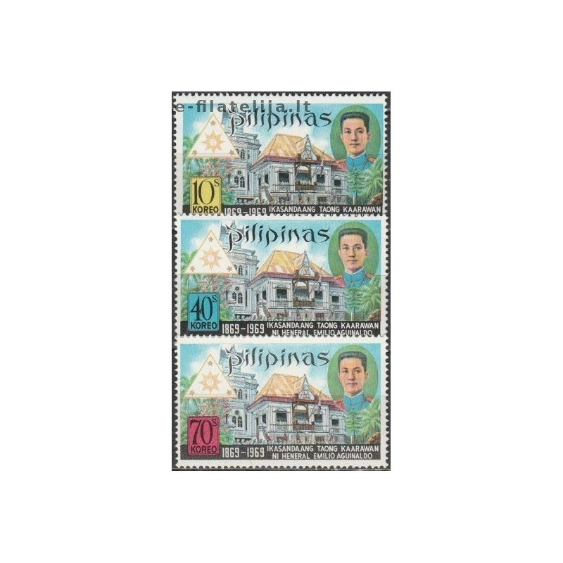10x Philippines 1969. Wholesale lot (President)