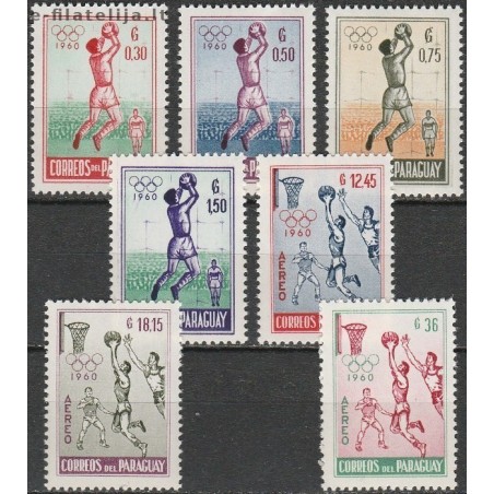 10x Paragvajus 1960. Išparduodami ženklai